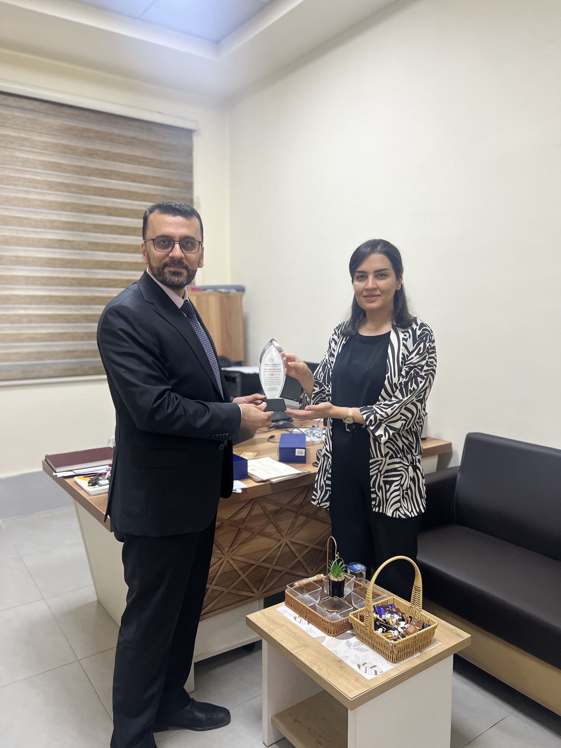 Award Ceremony Ms. Soma Solaiman