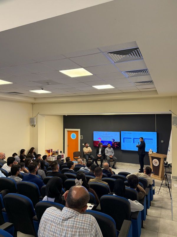 Workshop Hall while presenting