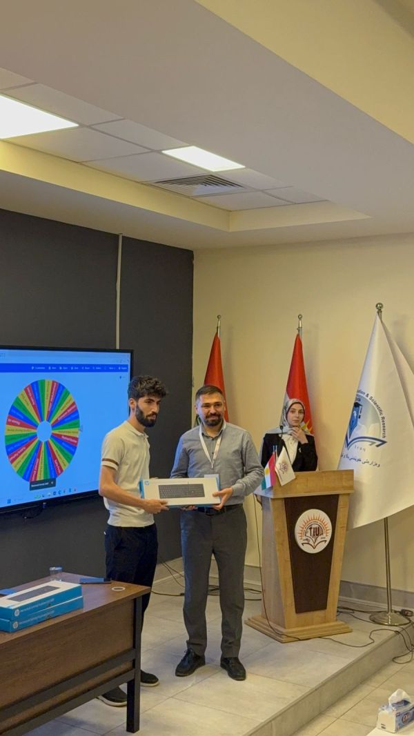 Awarded student for outstanding performance during the workshop